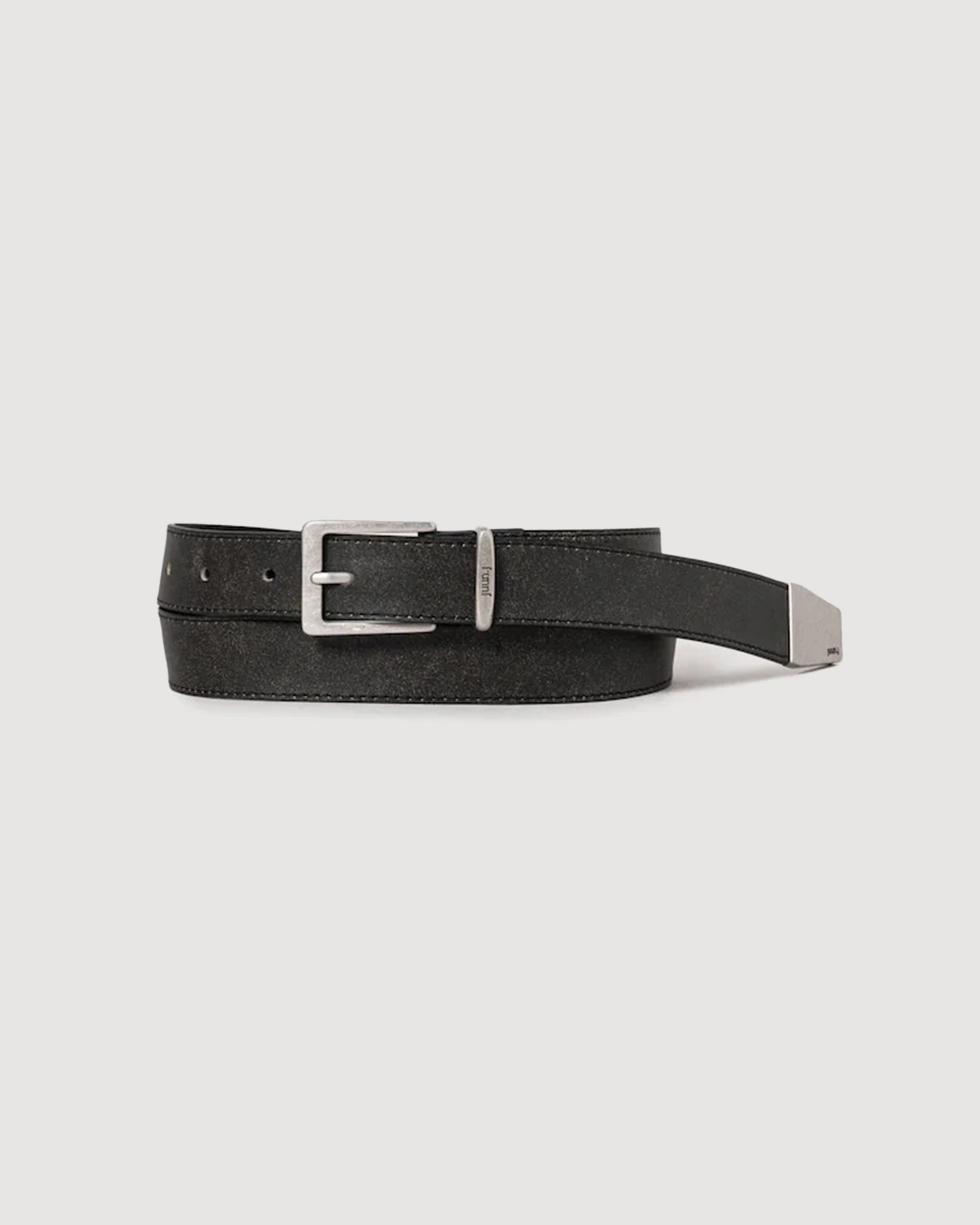 Leather belt